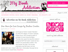 Tablet Screenshot of mybookaddiction.com